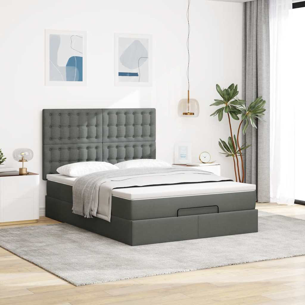 Vidaxl Ottoman-Bett mit Matratze