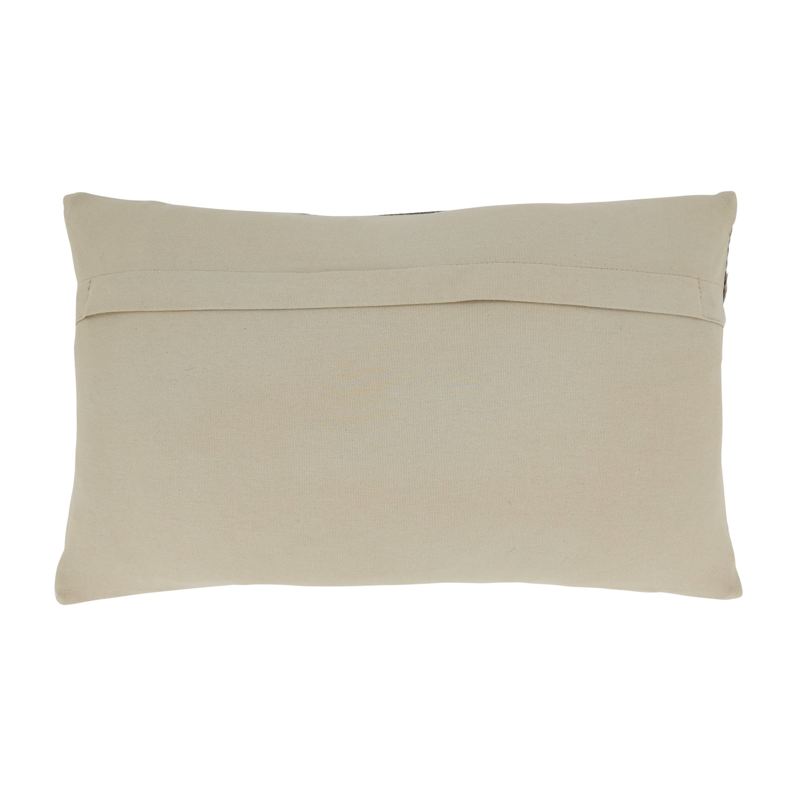Ilara Patchwork Leather/Suede Lumbar Throw Pillow, Polyester/Polyfill