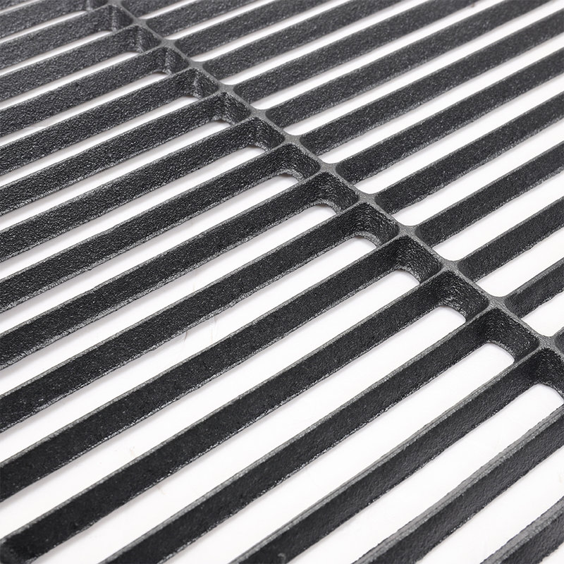 Faul Cast Iron Grill Griddle, 1cm H x 45.5cm W x 45.5cm D