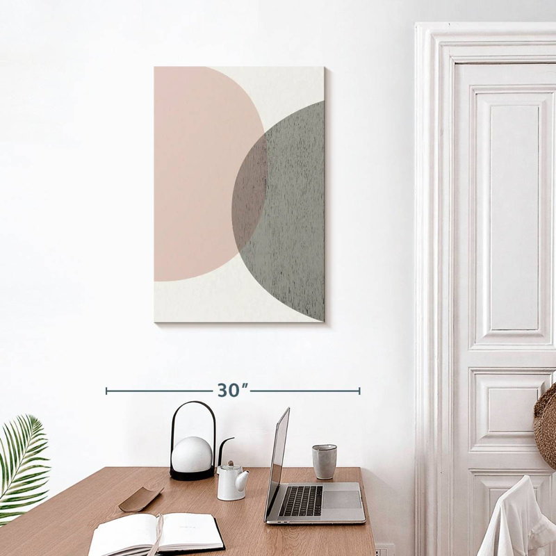 Cercles minimalistes Avery II, H 30 po x l 20 po