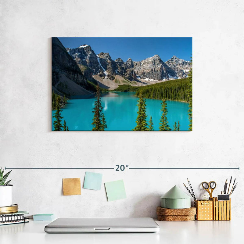 Alvord Moraine au parc national Banff, H 8 po x l 12 po