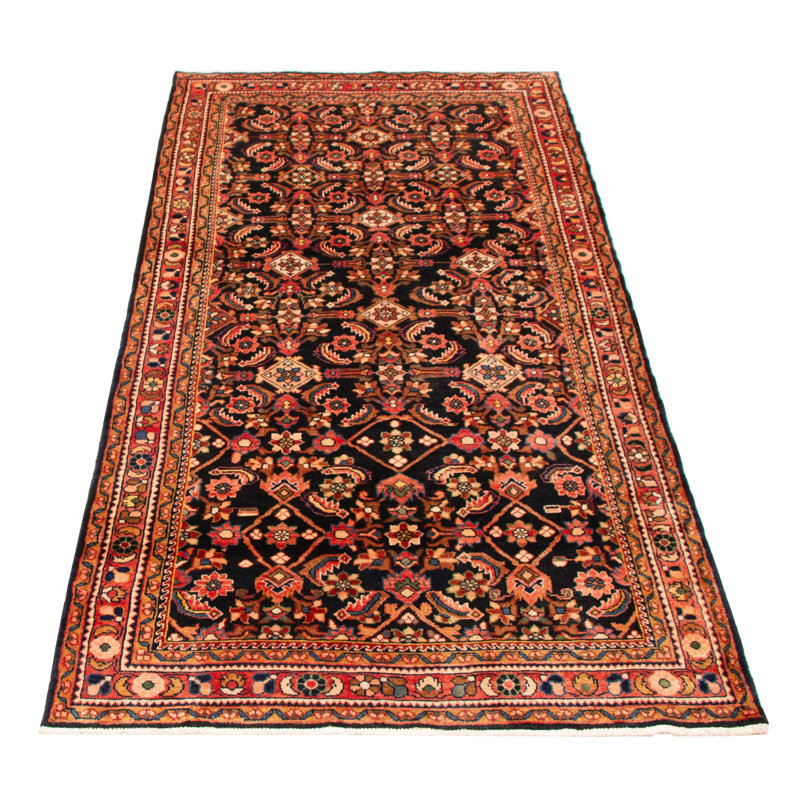 Tapis bleu marine Andelz 4 pi 8 po x 9 pi 6 po