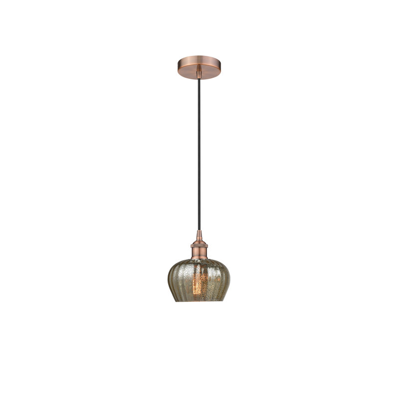 Noille 1 - Light Dome Pendant, Antique Copper