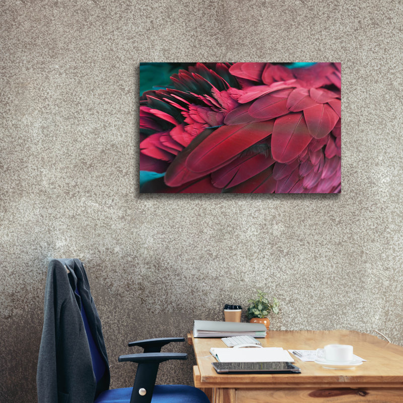 «Feather» par PhotoINC Studio, H 26 po x l 40 po x P 1,5 po