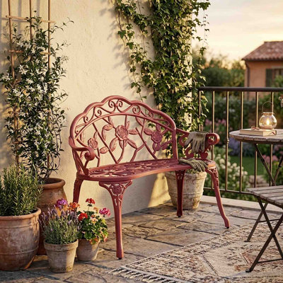 Metal Outdoor Bench