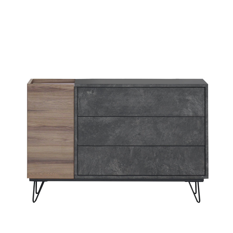 115cm W 3 - Drawer Chest of Drawers