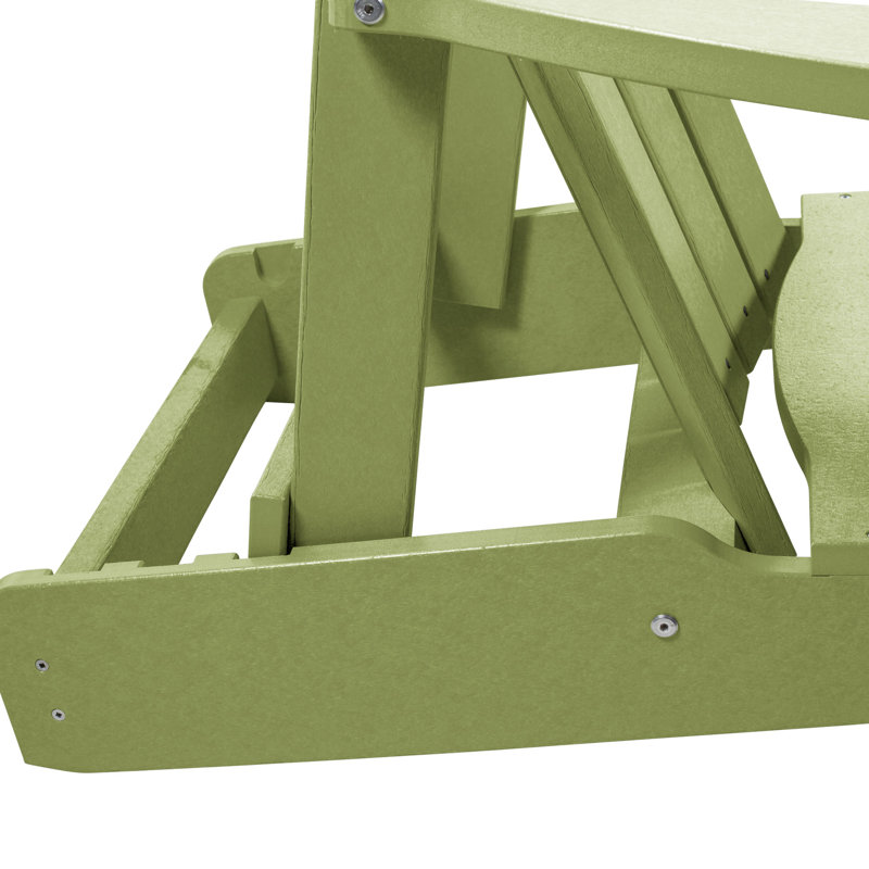 Chaise Adirondack pliante et inclinable Middiler, Vert