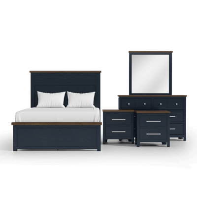 Ensemble de chambre à coucher 5 pièces Lonegan