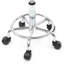 Tabouret de laboratoire à hauteur réglable hydraulique avec dossier-869599780