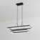 Antwaine 2-Light Modern Chandelier Rectangular Kitchen Island Pendant with Remote Control