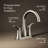 Simplice Centerset Bathroom Sink Faucet, 1.2 Gpm-75217946