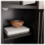 Armoire de rangement 52 po avec tablettes ouvertes et porte 52 po