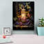 Art mural sur toile Epic Graffiti «Candle With Fruit» par Momart-106418779