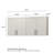 48" Laundry Wall Amount Cabinet-119629004