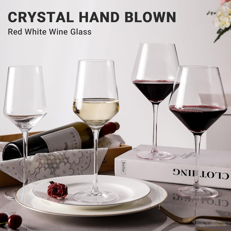 Ensemble de 4 verres à vin 