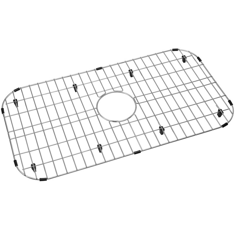 Protecteur d'évier en acier inoxydable robuste 25,98 po x 14,13 po