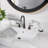 Widespread 2-handle Bathroom Faucet with Drain Assembly-86794417