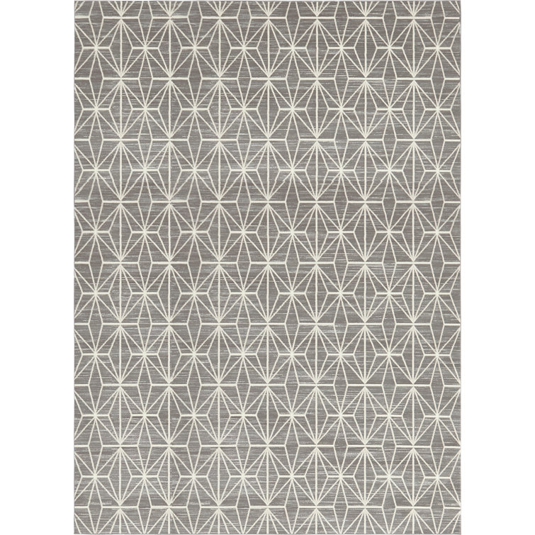 Uptown Fifth Avenue Grey Area Rug