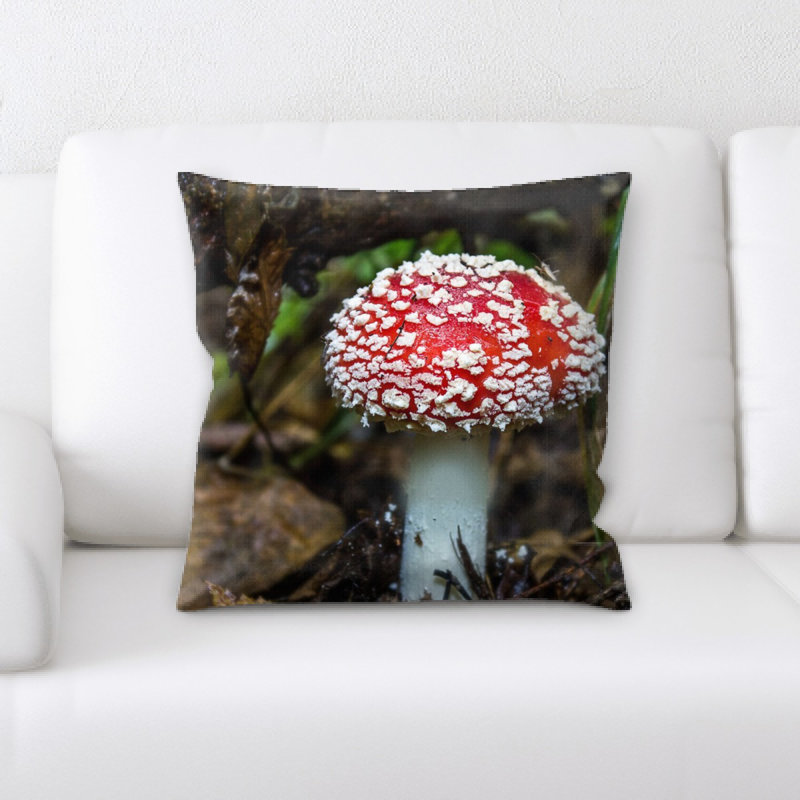 Coussin champignon champignon
