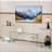 Clear Glass TV Table