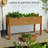 Raised Garden Bed, In Wood Planter Box Stand for Backyards, Patios & Balconies with Bed Liner & 200lb Capacity-2008992156-2008992157