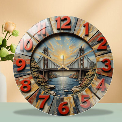 Horloge murale Golden Gate Bridge