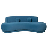 Guterl 97.5 In. 3-Seater Sofa With Oval Seat