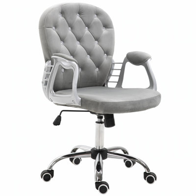 Vinsetto Velvet Home Office Chair