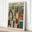 Skyline Art Deco - Wrapped Canvas-1469845000-1469845110