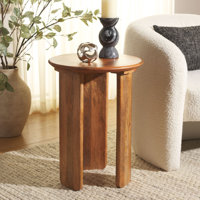 Table d'appoint en bois Karin