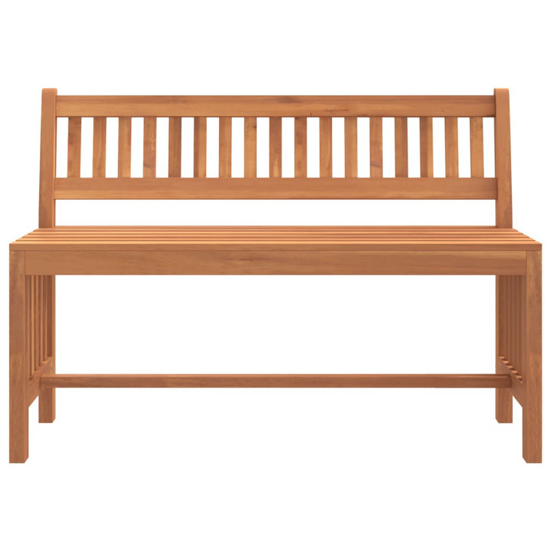 Killead Solid Wood Eucalyptus Outdoor Bench