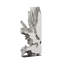 Freeform Resin Sculpture Silver Leaf