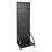 Standing Pegboard Display with Base Plate, 23.7 x 66 in Pegboard Display Stand with Casters and 30 Hooks, Thickened Cold-Rolled Steel Peg Board Panel for Retail Store and Jewelry Shop, Black