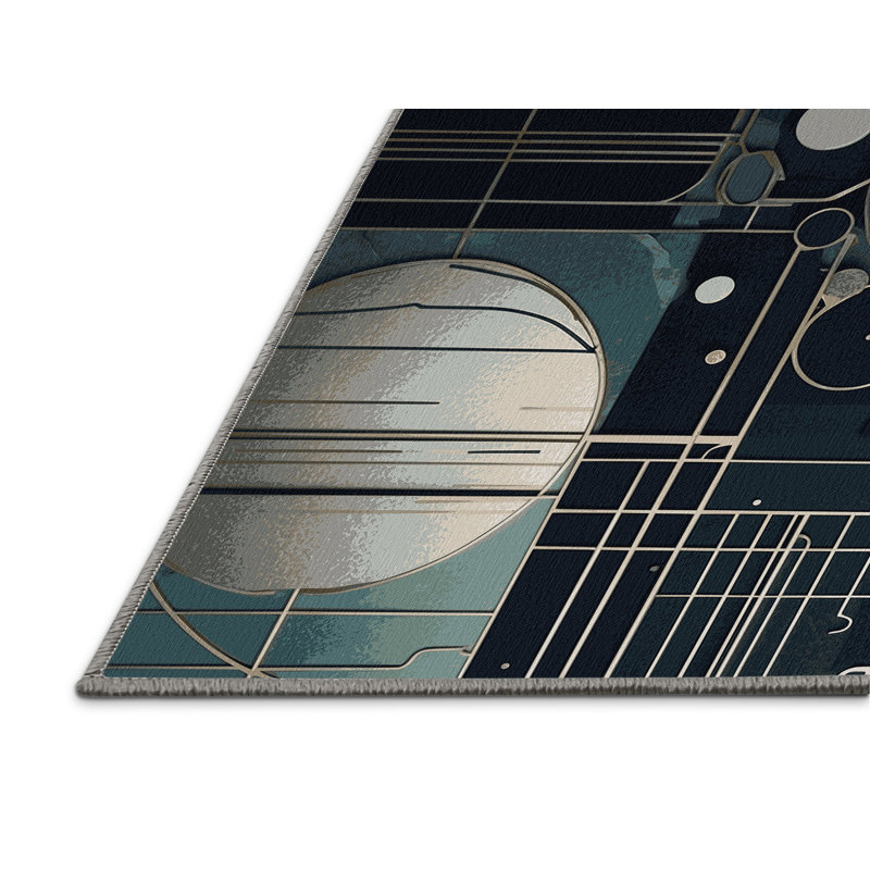 Aurora Matrix Rug, Rectangle 2' x 3'