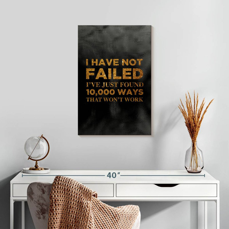 Tergel I Have Not Failed, 24" H x 16" W