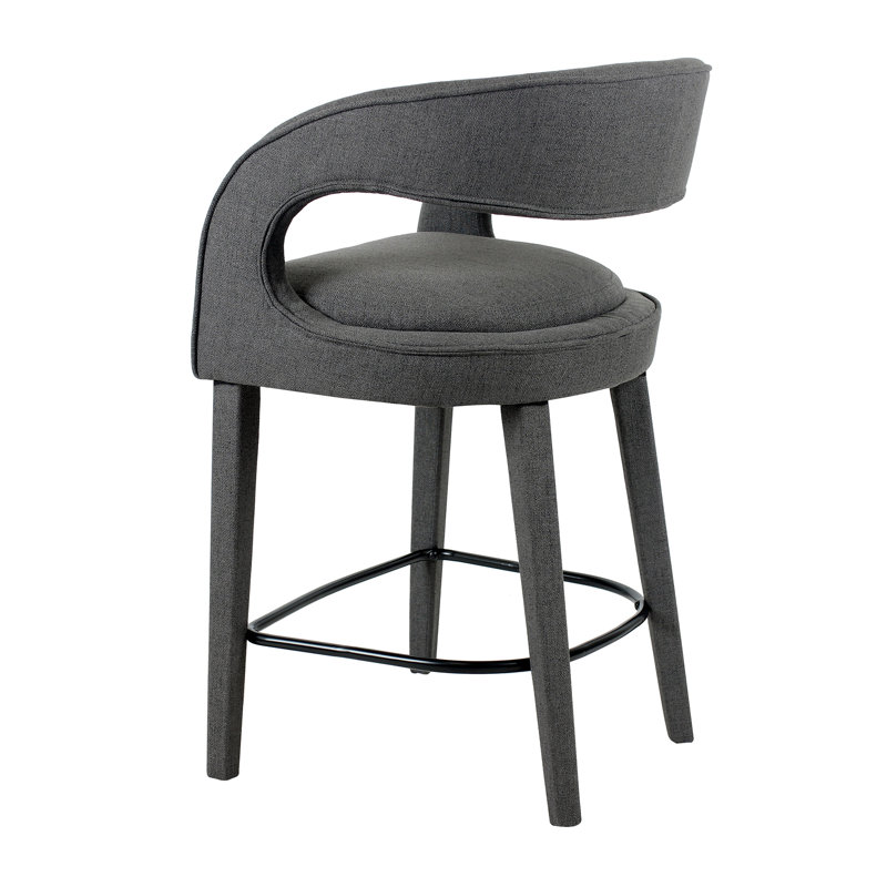 (Ensemble de 2) Tabouret de comptoir Udon, Gris