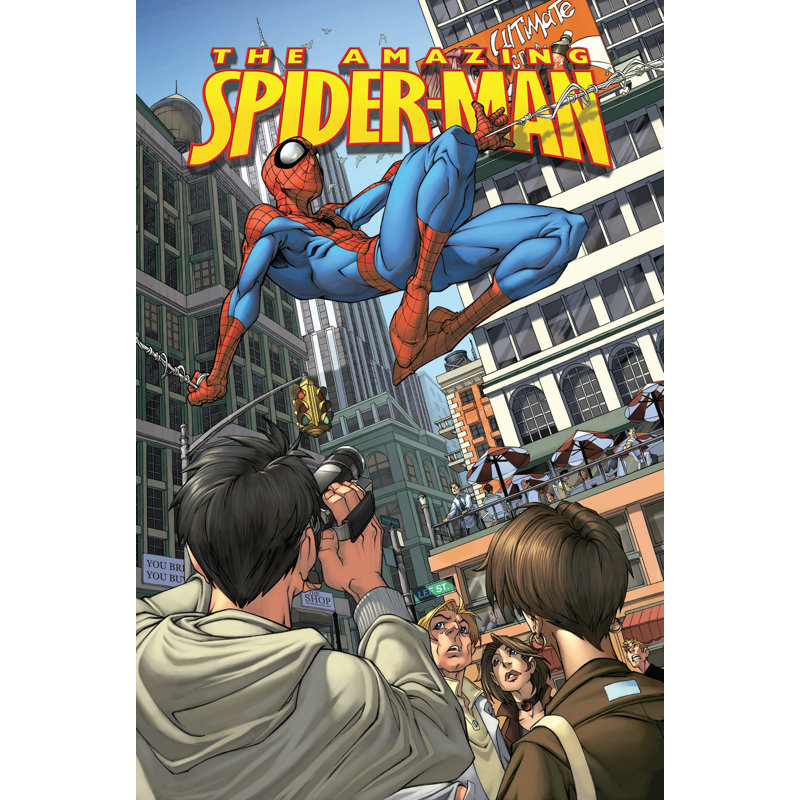 « ultimate spider », impression sur papier