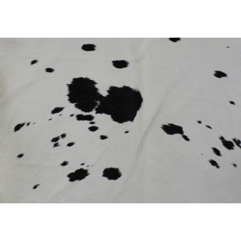 Simon Animal Print Cowhide Hand Woven 180cm X 240cm Area Rug