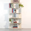 Bibliothèque de rangement moderne à 5 niveaux-129864782