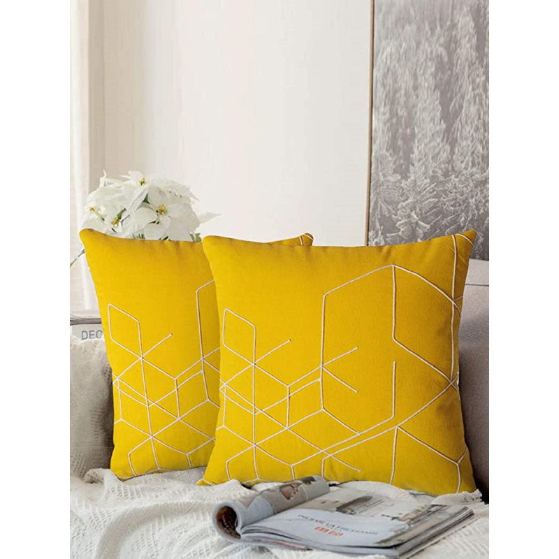 Housse de coussin 100% coton
