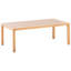 Garden Lounge Set with Table 5 Seater ONETA Metal Light Brown