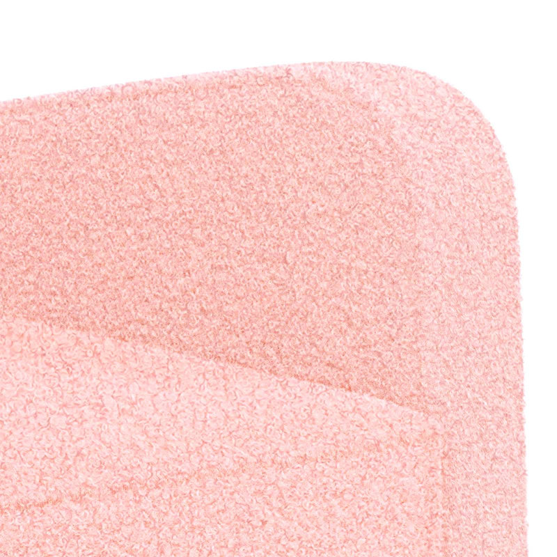 Upholstered Armchair, Pink
