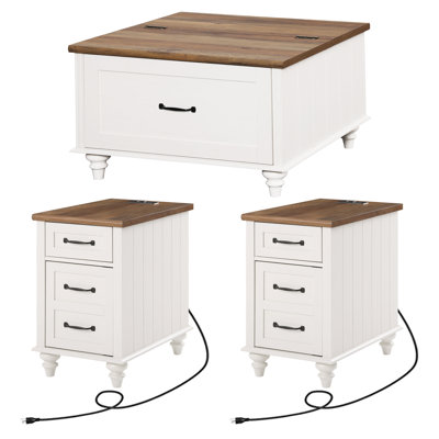 Scarlett Adetunji 3 - Piece Living Room Table Set by Sand & Stable