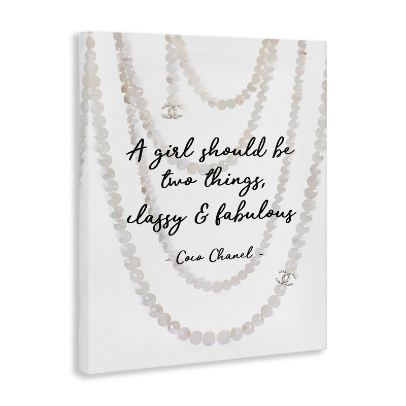 Art mural chic sur toile tendue avec des perles par Amanda Greenwood, H 20 po x l 16 po