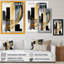 Glam Art Deco Abstract I - Art mural abstrait pour le salon-942206011-942206012