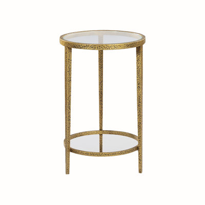 Glass End Table