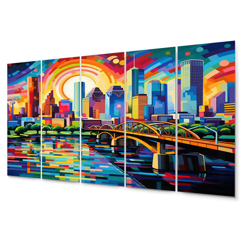 Traditional Cities & Countries Wall Decor on Metal