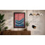 Flowing Ocean Waves Coastal - Framed Print-76868671-76868658