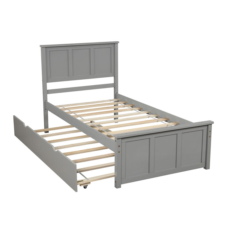 Unadilla Daybed with Trundle Bed, Gray