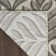 Rectangle Airabella Floral Machine Woven Polypropylene Indoor/Outdoor Area Rug in Gray/Ivory